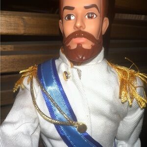 Royal Prince Doll with Blue Sash

1997 Galoob "Anastasia" Czar Nicholas II doll
